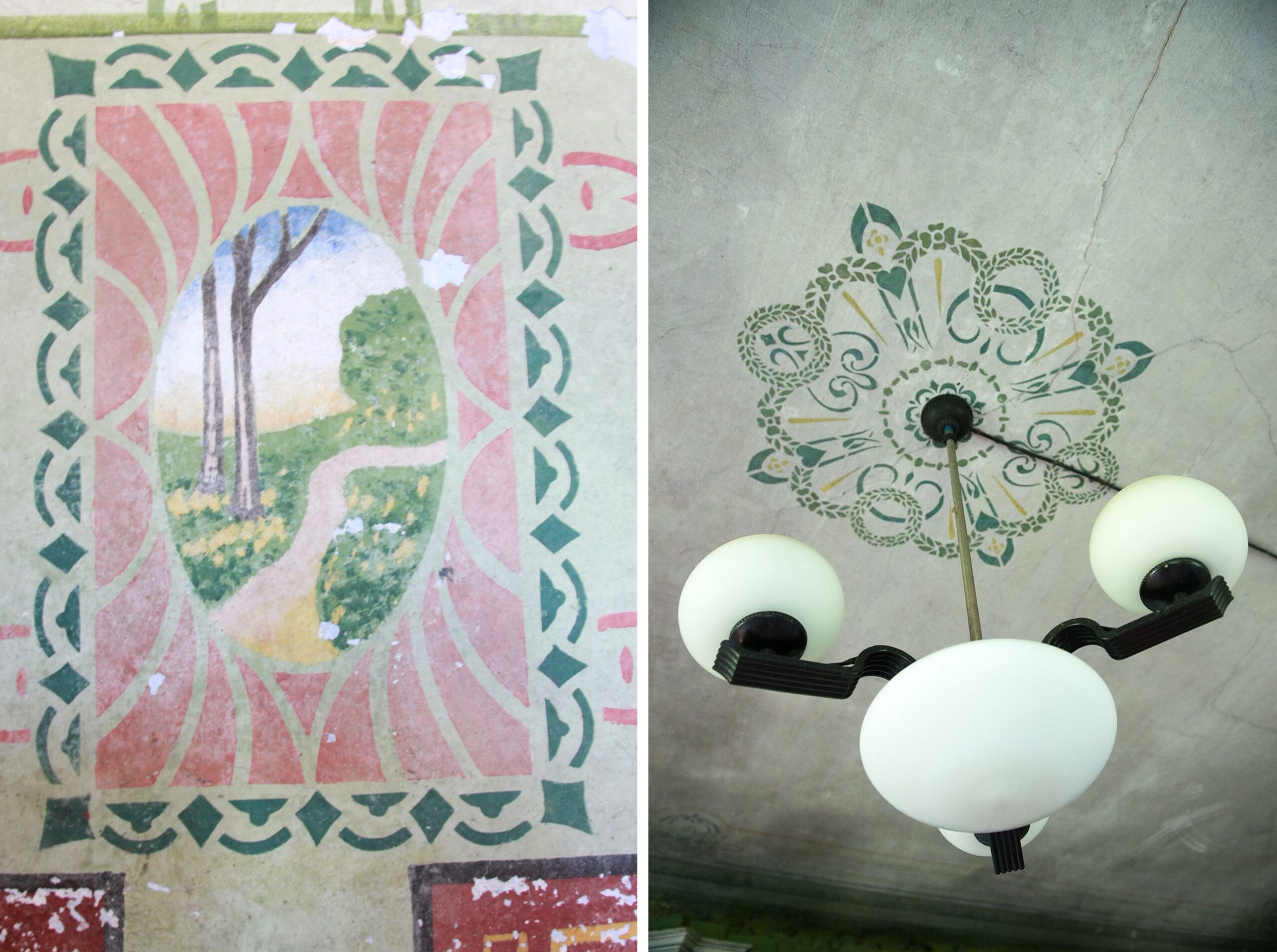 Seina- ja laemaalingud.Fotod: A. Lill